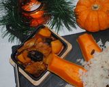 A picture of step 17 of Pumpkin-Prune stew with lamb.