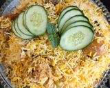 A picture of step 7 of Chicken Biryani 😋😋.