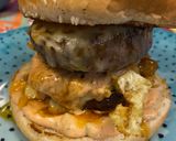 Foto del paso 8 de la receta: Doble Cheeseburger con huevo y salsa rosa ahumada ❌⭕️ Style