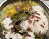 Foto del passaggio 3 della ricetta Frittelle di broccoletti e acciughe di carnevale