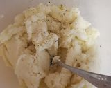 A picture of step 1 of Potato Cheese & Onion Oven Bakes. 🤗.