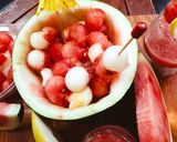 A picture of step 4 of Watermelon Punch Bowl.