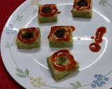 A picture of step 2 of Biscuit Bhel.