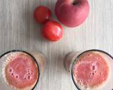 Apple 🍎- Tomato 🍅 Juice! langkah memasak 3 foto