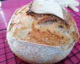 Foto del paso 8 de la receta: Hogaza de pan de ajo con masa madre
