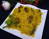 A picture of step 9 of Beef Tehari 😋👌.