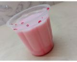 A picture of step 4 of Rooh Afza Lassi.