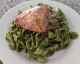 Foto del paso 6 de la receta: Tallarines Verdes a mi estilo - versión pasta corta