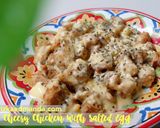 Foto langkah ke 15 dari resep Cheesy Chicken With Salted Egg.
