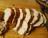 Pas rețetă Carne de porc, vită și piept de curcan în folie la cuptor 9 fotografie