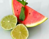 Une image de l'étape 1 de Smoothie de pastèque façon Mojito.