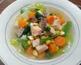 Foto langkah ke 4 dari resep Sup Ayam & Daging.