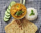 A picture of step 15 of South Indian Vegetable Curry.