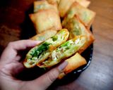 Foto langkah ke 4 dari resep Martabak telur isi bakso sapi.