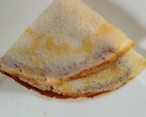 A picture of step 5 of Chocolate Crepes.