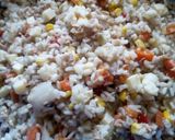 Foto del passaggio 3 della ricetta Insalata di riso, orzo e farro alternativa 😉