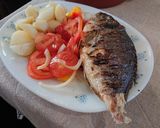 A picture of step 3 of Grilled Sea Bream.