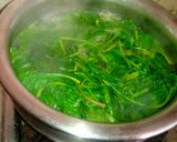 A picture of step 1 of Palak Kabab.