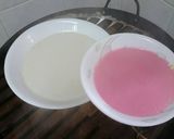 Foto langkah ke 4 dari resep Mochi gulung rasa stroberi.