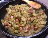 Une image de l'étape 15 de Fenouils et courgette aux saucisses allemandes et épices.