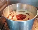 Gambar langkah 6 resipi Marble Butter Cheese Cake.