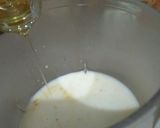 A picture of step 2 of Cold Coffee😋🍺.