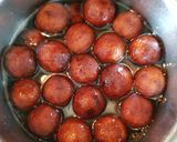 A picture of step 8 of Sweet potato Gulab Jamun.