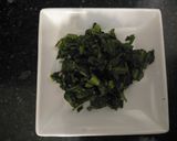 A picture of step 8 of Nutritious crunchy spinach raita.