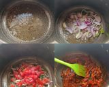 A picture of step 2 of Mung masala.