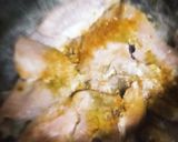 Foto del paso 3 de la receta: Comida casera: filete de pescado frito, arroz blanco y potaje de frijoles negros con ensalada