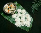 A picture of step 9 of Kerala style idiyappam /string hoppers.