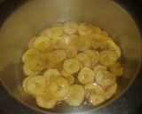 A picture of step 7 of Banana crisps.