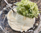 Foto del paso 4 de la receta: Tortitas de calabacín y queso ricotta