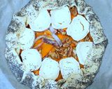 Une image de l'étape 5 de Tarte potimarron et chèvre.