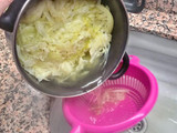 Hojaldre relleno de pollo y verduras