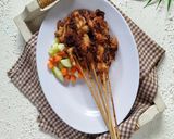 Foto langkah ke 3 dari resep Sate Jamur Bumbu Kacang.