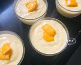 A picture of step 5 of Mango Mousse eggless.