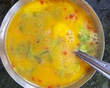 A picture of step 2 of Egg Maggi Pizza.