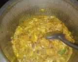 A picture of step 4 of Chicken dum biryani.