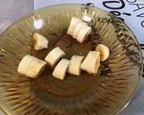 Une image de l'étape 4 de Tarte aux reines claude crème de banane.