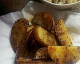 Foto langkah ke 7 dari resep Potato Wedges Panggang.