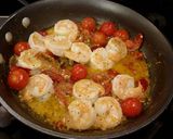 A picture of step 5 of Spicy Shrimp Scampi.