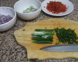 Foto del paso 1 de la receta: Empanadas de carne y de pollo con acelga y salsa blanca