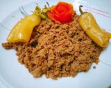 A picture of step 4 of Mazaydar Karahi keema.