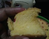 Foto langkah ke 6 dari resep Bolu jadul 4 telur lembut,basah bagian atas.