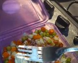 Foto del paso 5 de la receta: Carne de res al vino tinto, acompañado de patacones y ensalada