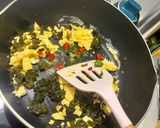 雨來菇炒蛋的食譜步驟4照片