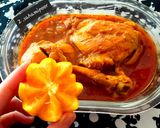 عکس مرحله 1 از دستور خورش مرغ پرتقالی🍊