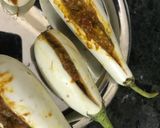 A picture of step 7 of Stuffed Baigan.