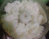 A picture of step 1 of Bhaat Rasgulla (Steamed Rice Rasgulla).